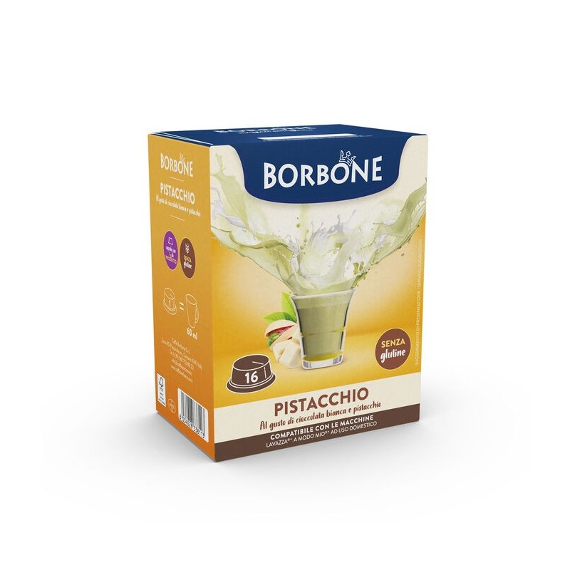 A MODO MIO BORBONE BEVANDA PISTACCHIO 16 PZ