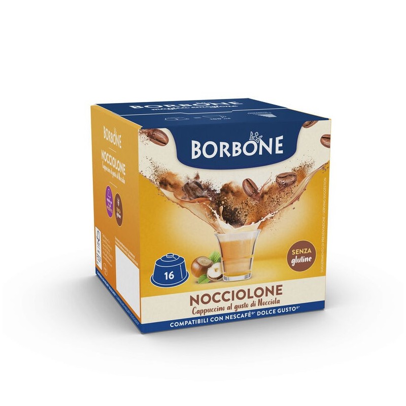 CAPSULE DG BORBONE NOCCIOLONE 16 PZ