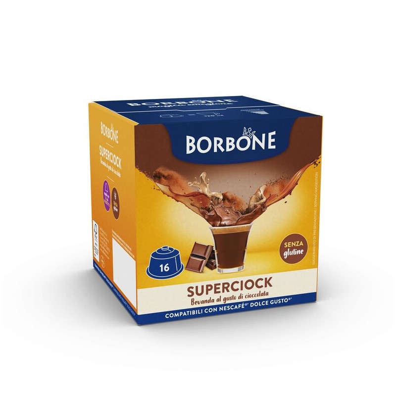 DOLCE GUSTO BORBONE SUPERCIOCK 16 PZ