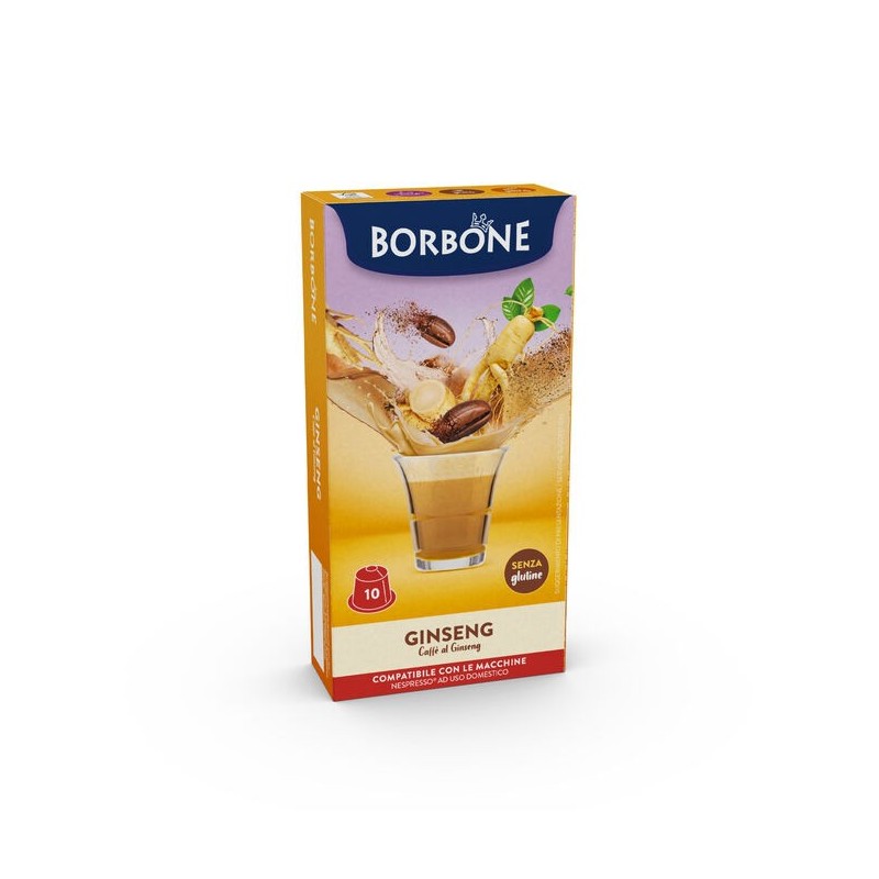 NESPRESSO RESPRESSO BORBONE GINSENG 10 PZ