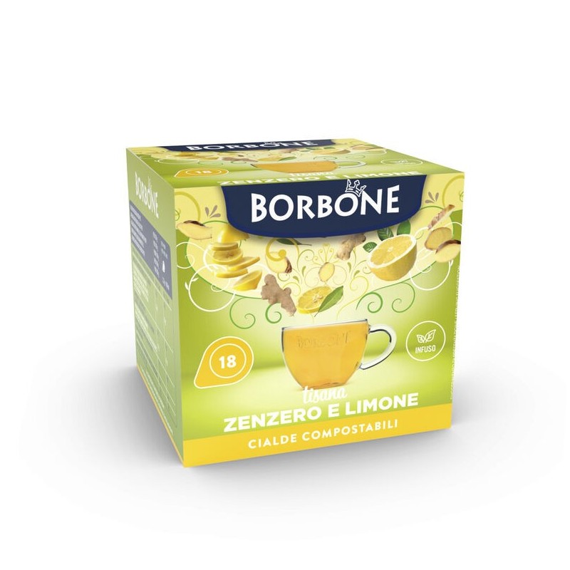 CIALDA 44 BORBONE ZENZERO E LIMONE 12 CF X 18 PZ