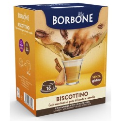 CAPSULE AMM BORBONE BISCOTTINO 16 PZ