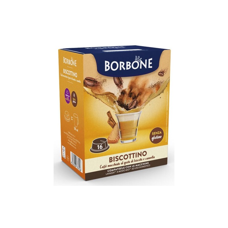 CAPSULE AMM BORBONE BISCOTTINO 16 PZ