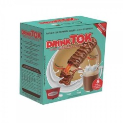 CAPSULE DG BARBARO DRINK TOK BISC. CARAMELLO 8 PZ