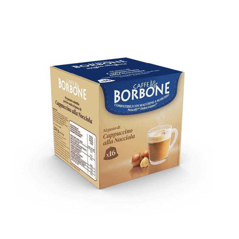 DOLCE GUSTO BORBONE NOCCIOLINO 16 PZ