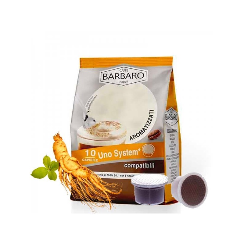 CAPSULE UNO SYSTEM BARBARO GINSENG 10