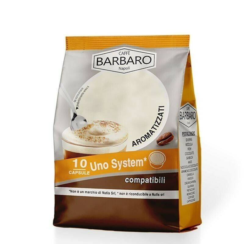 CAPSULE UNO SYSTEM BARBARO GINSENG 10 PZ