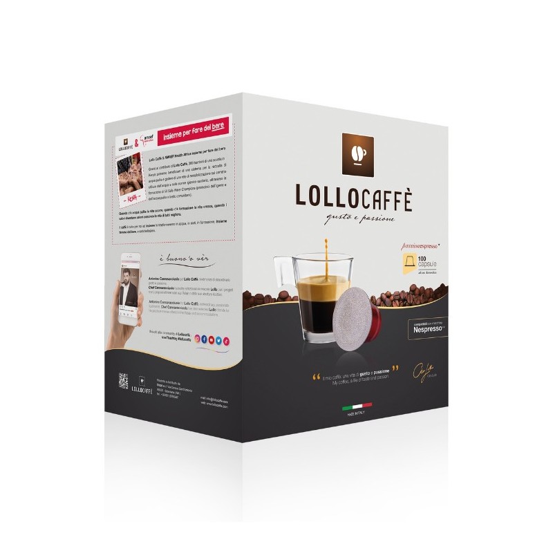 CAPSULE NESP LOLLO CAFFE CLASSICA 100 PZ