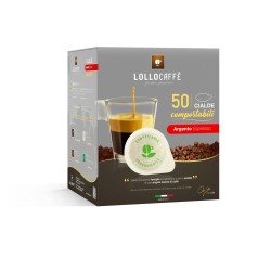 CIALDE LOLLO CAFFE ARGENTO  50 PZ