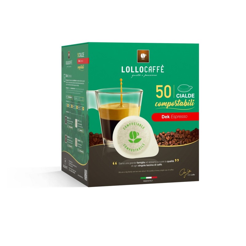 CIALDE LOLLO CAFFE DEK  50 PZ