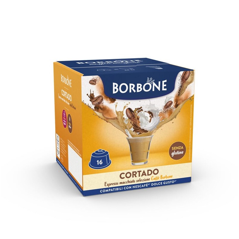 DOLCE GUSTO BORBONE CORTADO 16 PZ